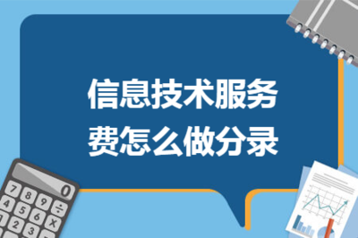 信息技术服务费与信息技术咨询服务费的会计分录详解